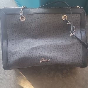 Guess purse black and grey